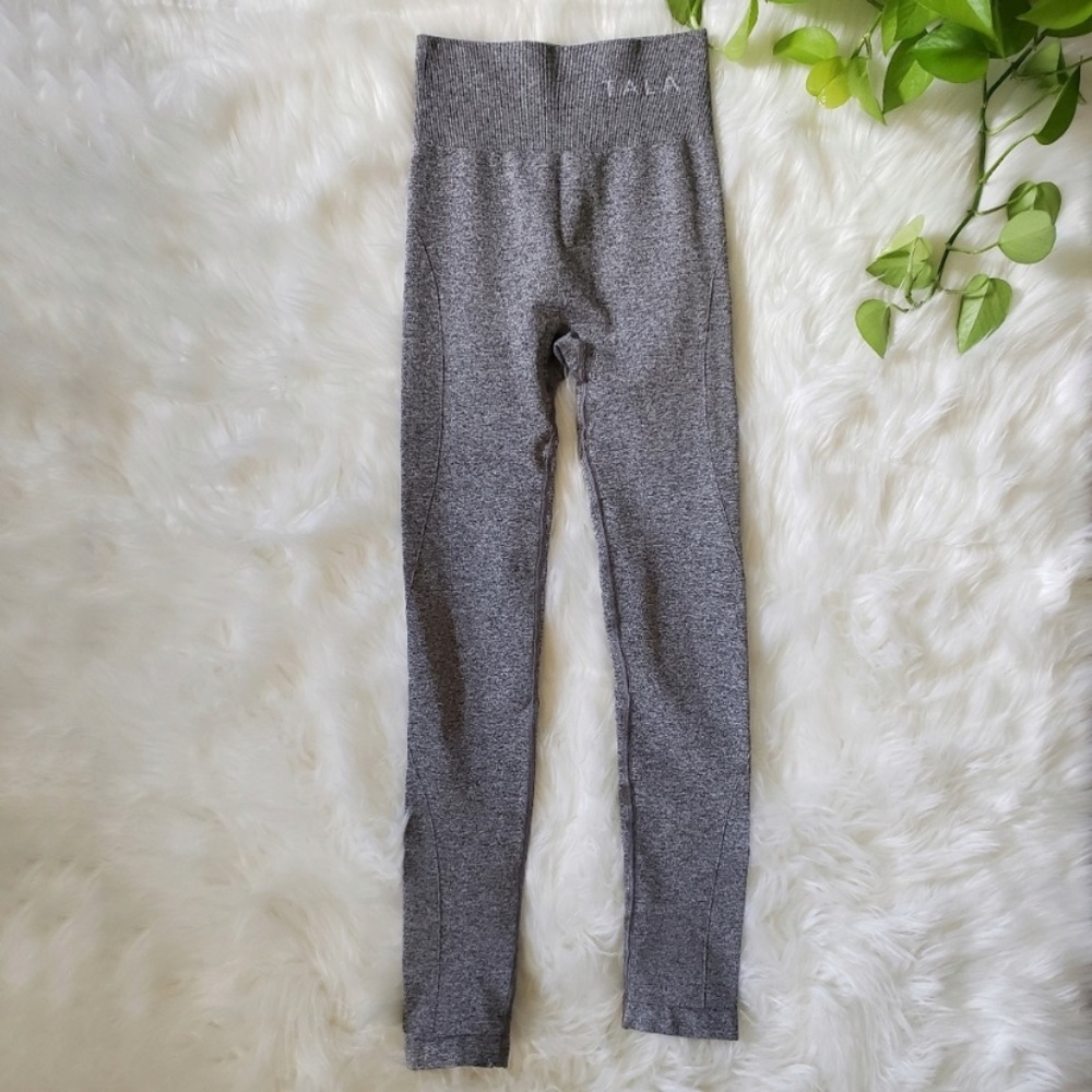 Tala Seamless High Rise Leggings Heathered Gray Size Small